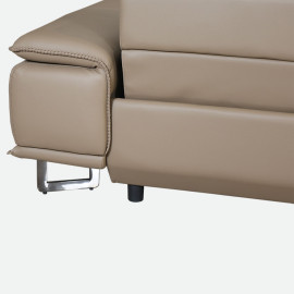 MAARK MOTORIZED RECLINER LEATHER SOFA SET (3R+2R) 2310 CAPPUCINO COLOUR HT