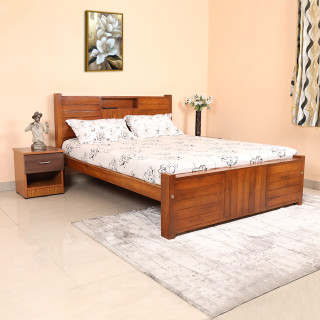 MAARK KING SIZE BED (6*6.25) AK 03  IR