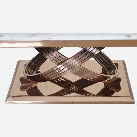 MAARK MARBLE TOP COFFEE TABLE CTM-W42 HT