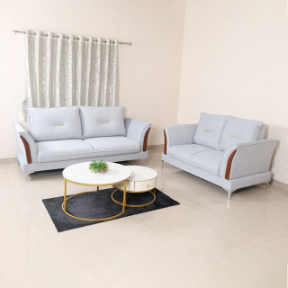 MAARK LEATHERETTE SOFA SET (3+2) SWEDEN
