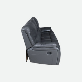 MAARK MANUAL RECLINER FABRIC SOFA SET (3R+1R+1R) 1882) GRAY COLOUR HT