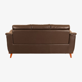 MAARK LEATHERETTE SOFA SET (3+1+1) CERMAI MAROON COLOUR HT
