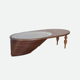 MAARK GLASS TOP COFFEE TABLE 033 HT