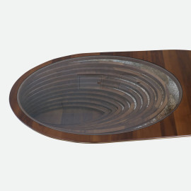 MAARK GLASS TOP COFFEE TABLE 033 HT
