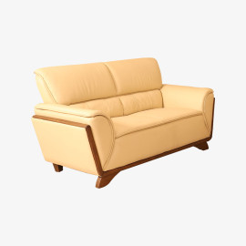 MAARK LEATHER SOFA SET (3+2) DARK MILKY HT