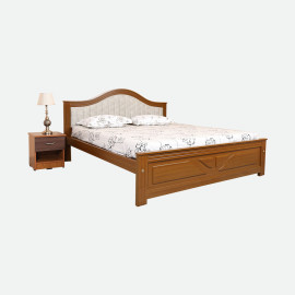 MAARK KING SIZE BED (6*6.25) GD ARCH WITH CUSHION