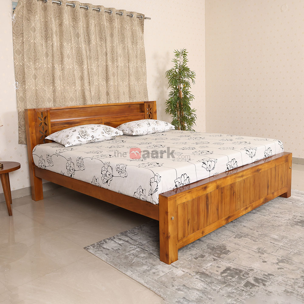 MAARK KING SIZE BED (6*6.25) AK-03 WCF