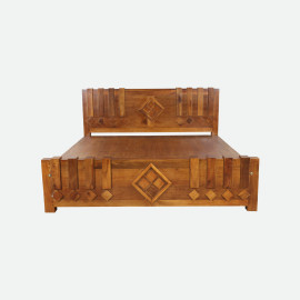 MAARK KING SIZE BED (6*6.25) AK-05 WCF