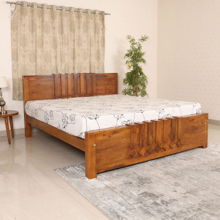 MAARK KING SIZE BED (6*6.25) AK-06 WCF