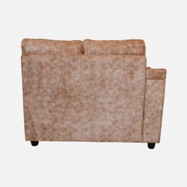 MAARK FABRIC CORNER SOFA 5 SEATER PLATINA BROWN COLOUR