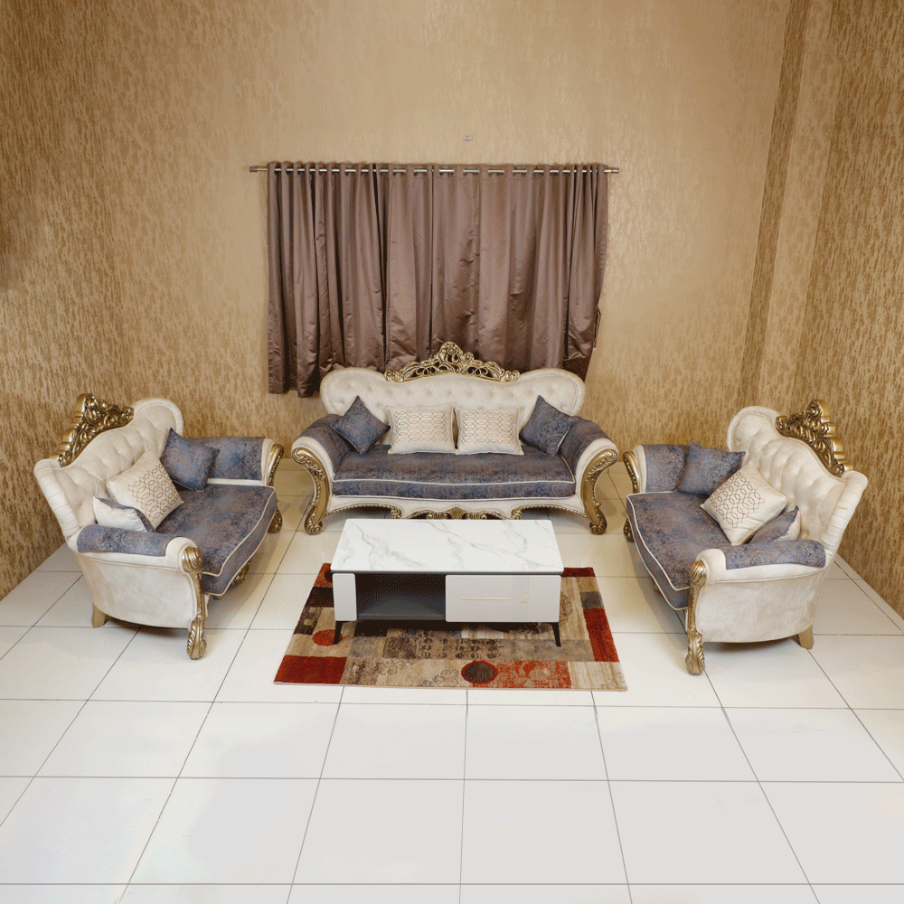 Buy Palace Wooden Carving Sofa Set i Tamilnadu Teakwood Grandeur Sofas in Erode.