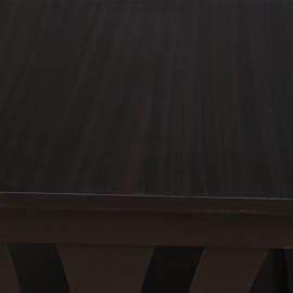 MAARK WOODEN FINISH M3 COFFEE TABLE WALNUT COLOUR