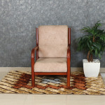 MAARK WOODEN SOFA MH SF 01 SINGLE SEATER DC