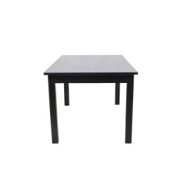 MAARK WOODEN TOP 6 SEATER DINING SET (5*3) STARTER WALNUT COLOUR