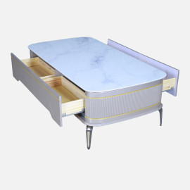 MAARK MARBLE TOP COFFEE TABLE 829 HT