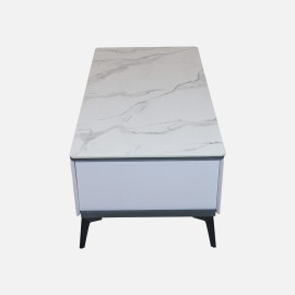 MAARK MARBLE TOP COFFEE TABLE T01-12C HT