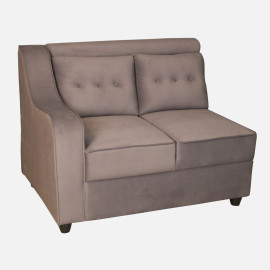 MAARK FABRIC CORNER SOFA 5 SEATER CLASSIC GRAY COLOUR