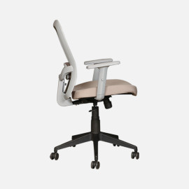 MAARK MEDIUM BACK OFFICE CHAIR DUNE GRAY BACK DH