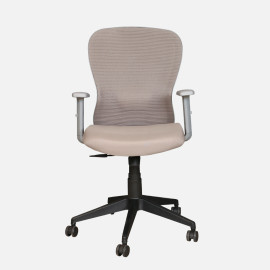 MAARK MEDIUM BACK OFFICE CHAIR DUNE GRAY BACK DH