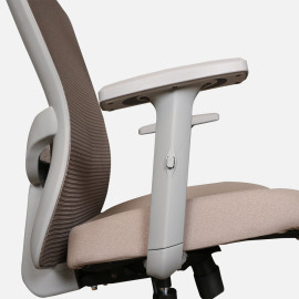 MAARK MEDIUM BACK OFFICE CHAIR DUNE GRAY BACK DH