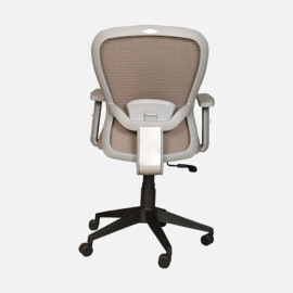 MAARK MEDIUM BACK OFFICE CHAIR DUNE GRAY BACK DH