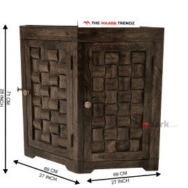 MAARK SHEESHAM WOOD STORAGE CORNER 5028 STONE FINISH SV