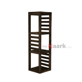 MAARK SHEESHAM WOOD BOOK SHELF 5059 STONE FINISH SV