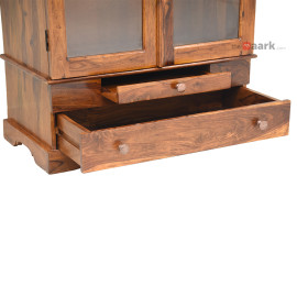 MAARK SHEESHAM WOOD POOJA RACK 1011 NATURAL FINISH SV
