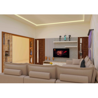 MAARK INTERIOR DESIGN FULL LIVING HALL