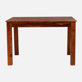 MAARK SHEESHAM WOOD 4 SEATER DINING SET (3.75*2.5) 1123 NATURAL FINISH SV