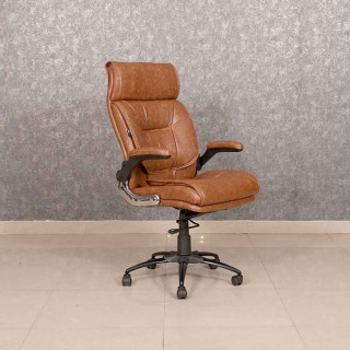 MAARK HIGH BACK OFFICE CHAIR 1030 BROWN COLOUR AS