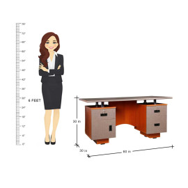 MAARK OFFICE TABLE 5 * 2.5 LEG MODEL