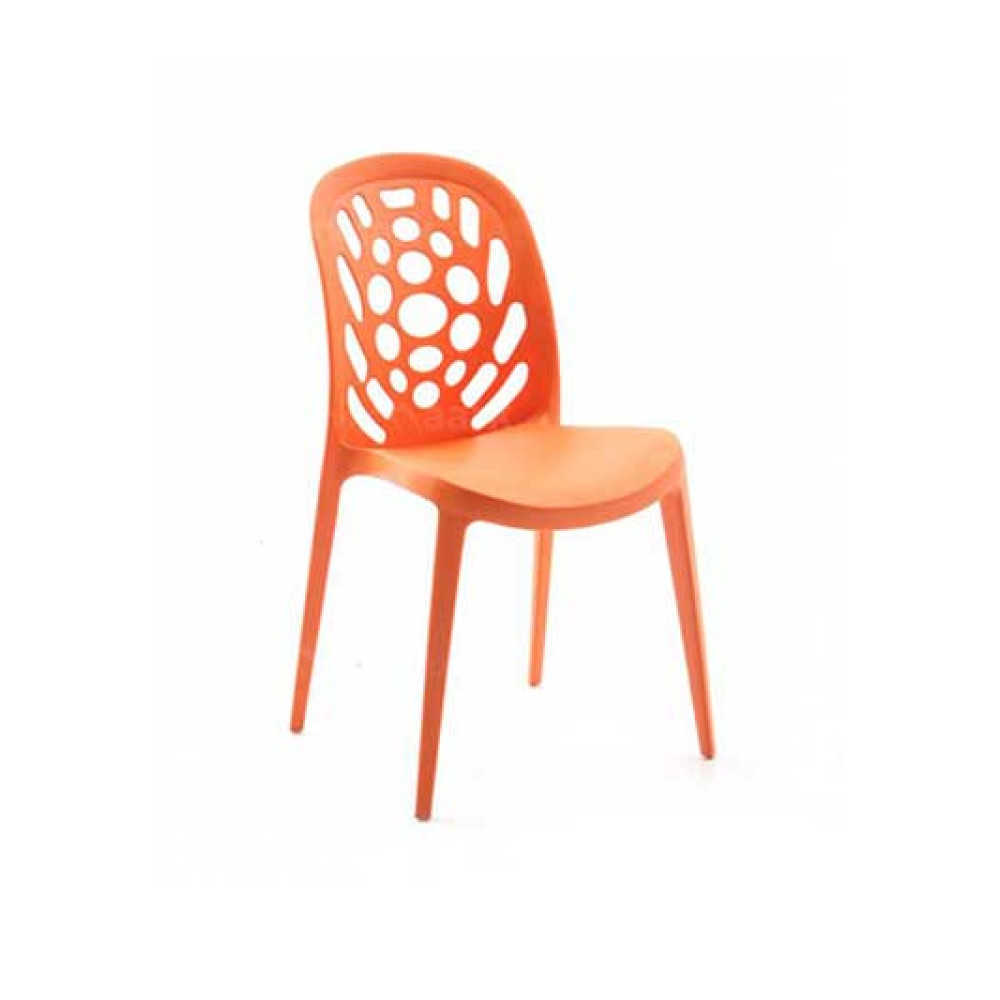 MAARK CAFE CHAIR A320 ORANGE COLOUR HT