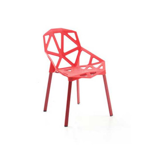 MAARK CAFE CHAIR 9128 RED COLOUR HT