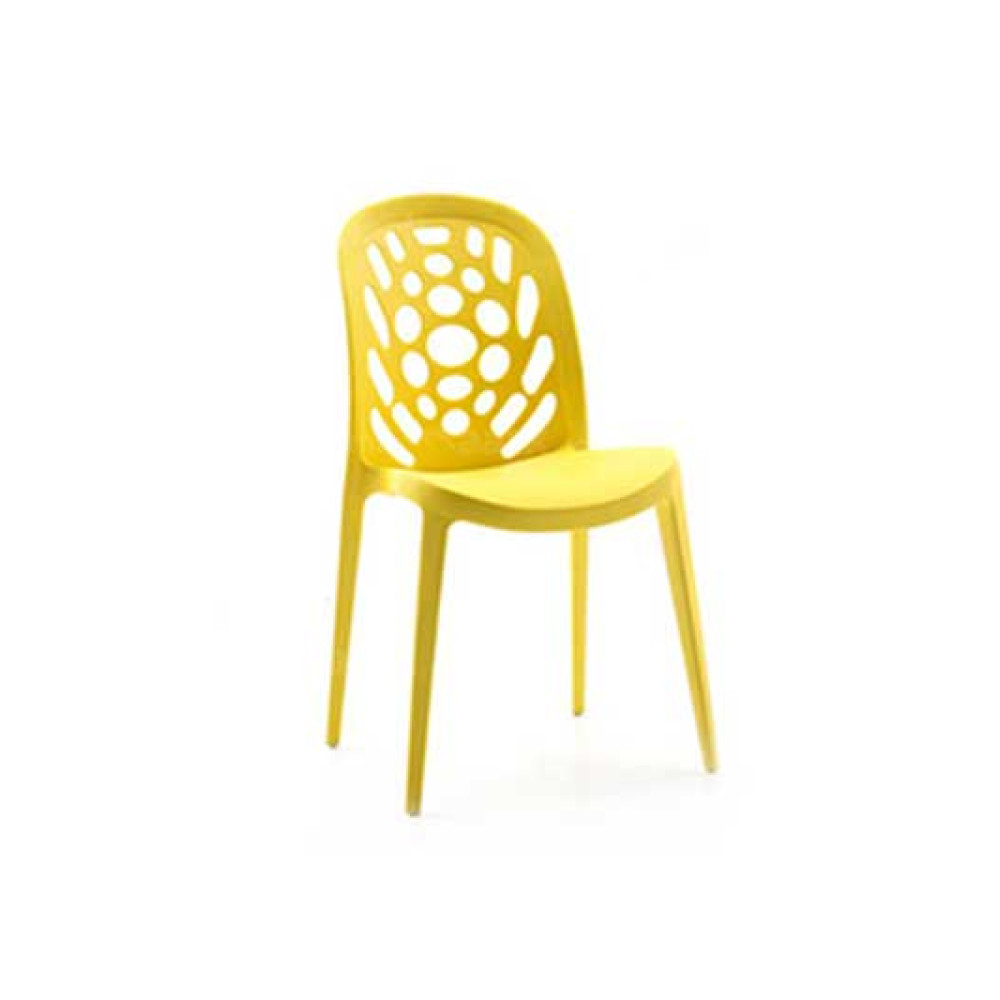 MAARK CAFE CHAIR A320 YELLOW COLOUR HT