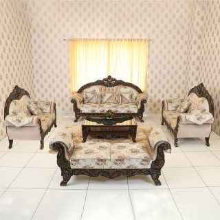 MAARK PALACE SOFA SET (3+2+2+SETTY) SUPER MAHABOOB BF