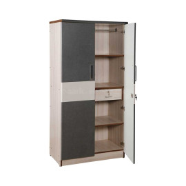 MAARK 2 DOOR WARDROBE PF PREMIUM