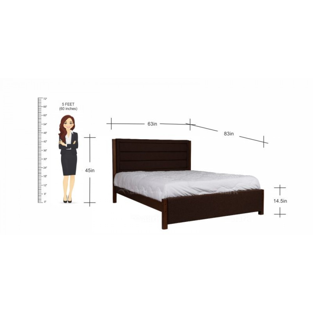 queen cot size in feet