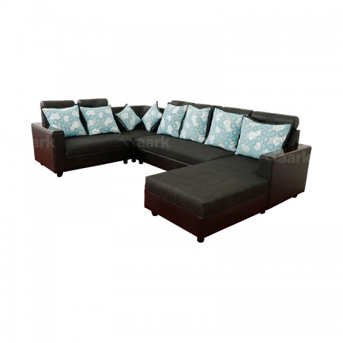 Magameru Fabric Corner Sofa with Divan