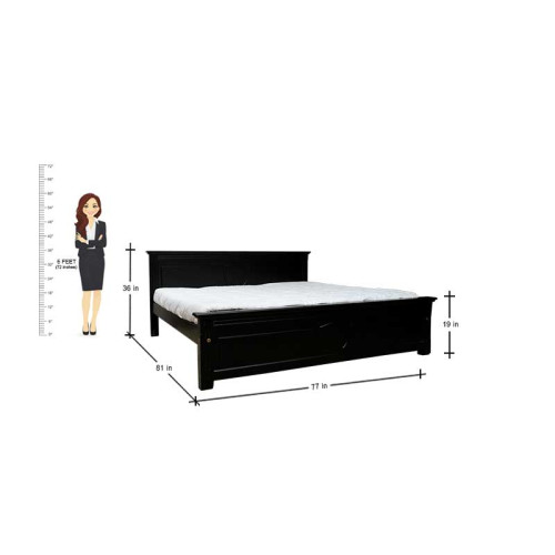 Square King Size Cot 