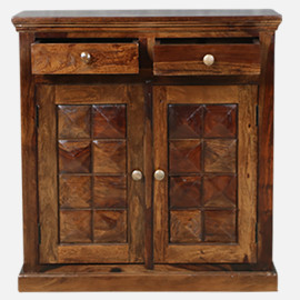 MAARK SHEESHAM WOOD SHOE RACK 6226 STONE FINISH SV
