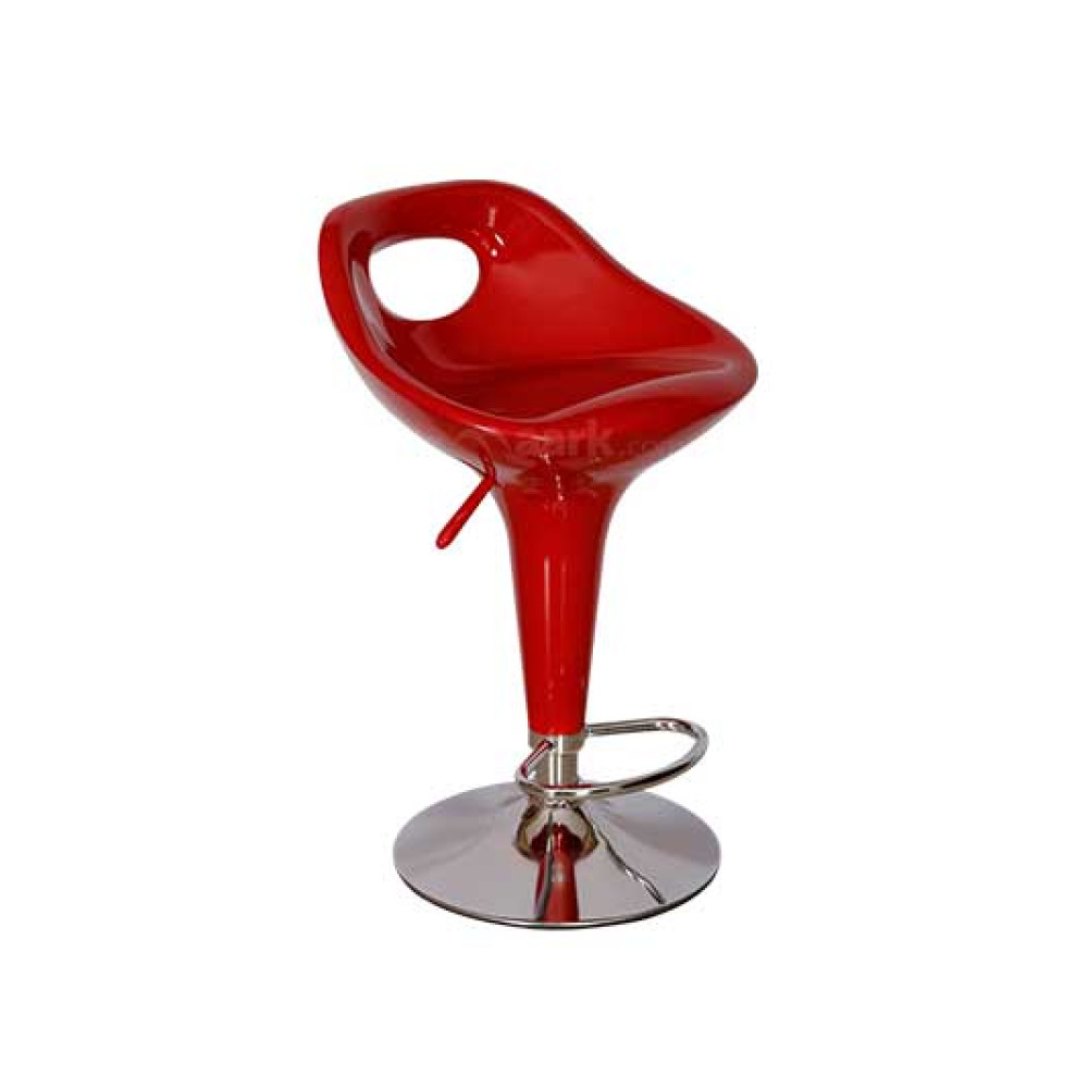 MAARK BAR STOOL 130 RED COLOUR HT