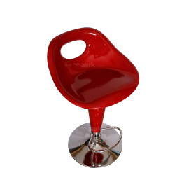 MAARK BAR STOOL 130 RED COLOUR HT