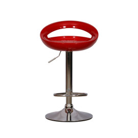 MAARK BAR STOOL 121 RED COLOUR HT