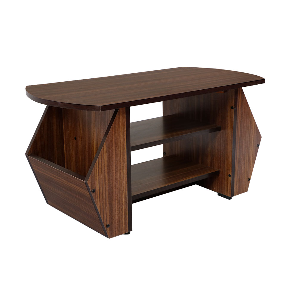 MAARK WOODEN FINISH MAGAZINE COFFEE TABLE