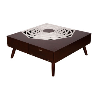 MAARK WOODEN FINISH COFFEE TABLE CTW-CC117 HT