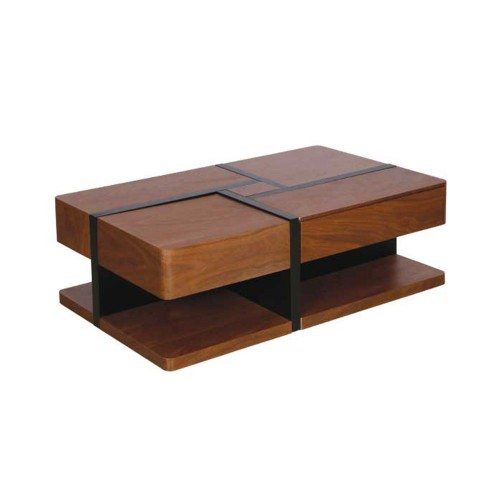 Two Open Wooden Center Table