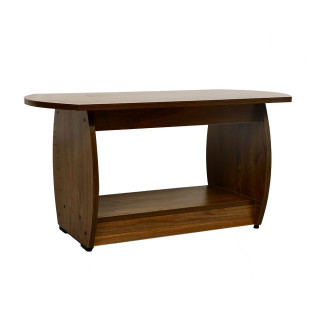 MAARK WOODEN FINISH C TYPE COFFEE TABLE