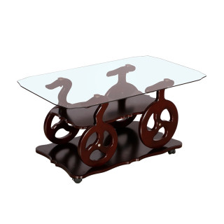 MAARK GLASS TOP COFFEE TABLE CTG-6110 HT