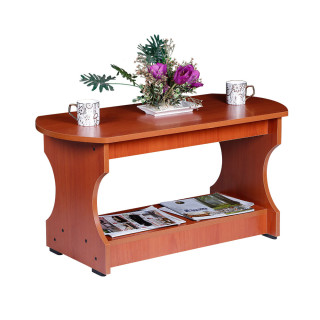 MAARK WOODEN FINISH C TYPE COFFEE TABLE